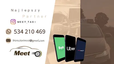 Meet Taxi | PARTNER BOLT & UBER & FREE NOW | PRACA DLA KIEROWCÓW |